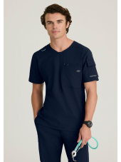 Camisa médica para hombre, 3 bolsillos - Skechers "RIP STOP" (SKT277)