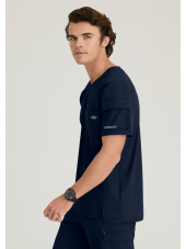 Camisa médica para hombre, 3 bolsillos - Skechers "RIP STOP" (SKT277)
