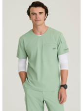 Camisa médica para hombre, 3 bolsillos - Skechers "RIP STOP" (SKT277)