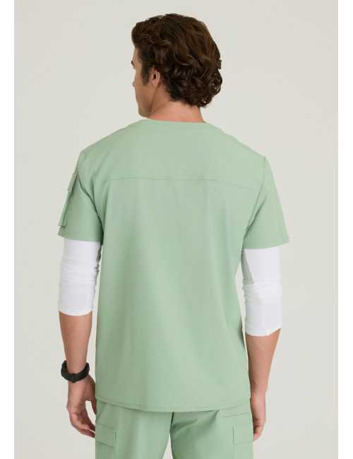 Camisa médica para hombre, 3 bolsillos - Skechers "RIP STOP" (SKT277)