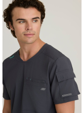 Camisa médica para hombre, 3 bolsillos - Skechers "RIP STOP" (SKT277)