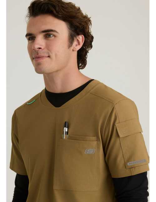 Camisa médica para hombre, 3 bolsillos - Skechers "RIP STOP" (SKT277)