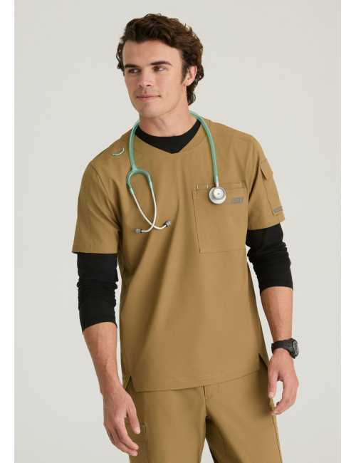 Camisa médica para hombre, 3 bolsillos - Skechers "RIP STOP" (SKT277)