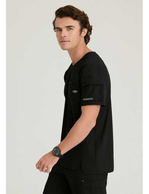 Camisa médica para hombre, 3 bolsillos - Skechers "RIP STOP" (SKT277)