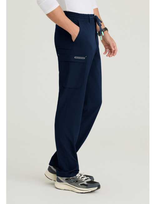 Women's 5-pocket medical trousers with mesh waistband - Skechers "RIP STOP" (SKP712)