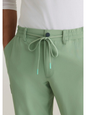 Pantalón médico de mujer con 5 bolsillos y cintura de malla - Skechers "RIP STOP" (SKP712)