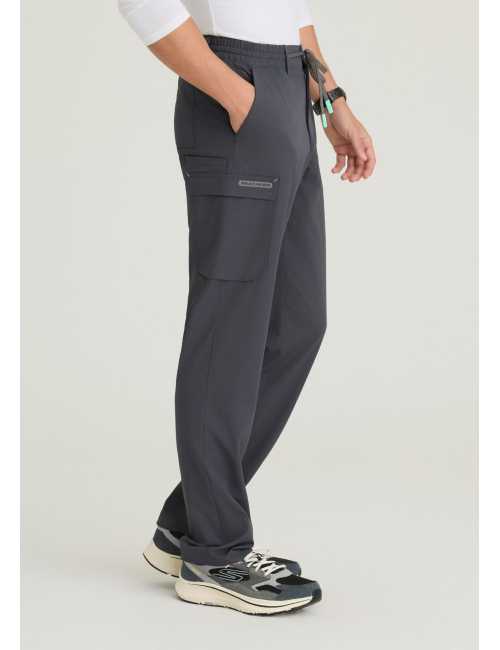 Pantalón médico de mujer con 5 bolsillos y cintura de malla - Skechers "RIP STOP" (SKP712)