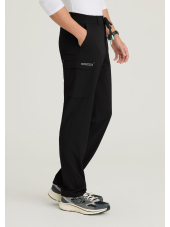Pantalón médico de mujer con 5 bolsillos y cintura de malla - Skechers "RIP STOP" (SKP712)