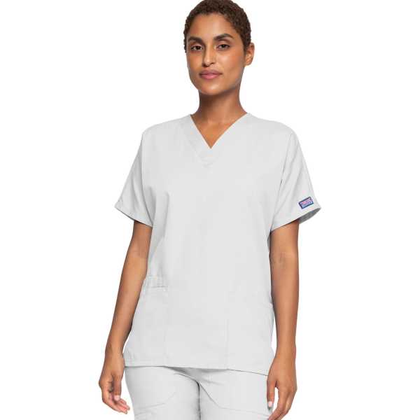 Blouse médicale unisexe 2 poches - Cherokee Workwear Originals (WWE4700) Blouse médicale unisexe 2 poches - Cherokee Workwear Originals (WWE4700)