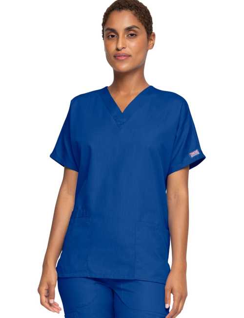 Bata médica de hombre, 2 bolsillos, originales de ropa de trabajo Cherokee (4700)