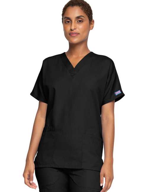 Bata médica de hombre, 2 bolsillos, originales de ropa de trabajo Cherokee (4700)