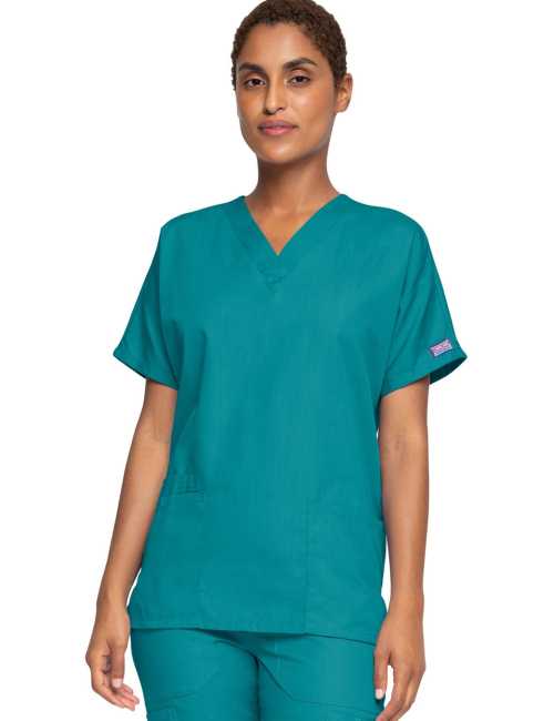 Bata médica de hombre, 2 bolsillos, originales de ropa de trabajo Cherokee (4700)