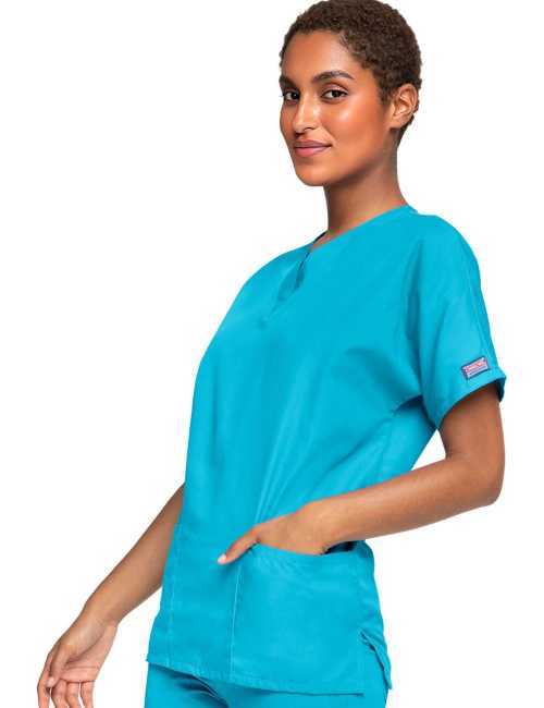 Bata médica de hombre, 2 bolsillos, originales de ropa de trabajo Cherokee (4700)