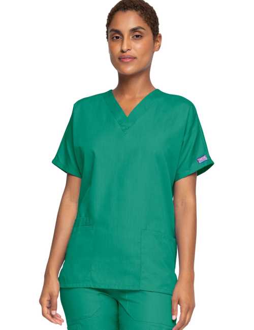 Bata médica de hombre, 2 bolsillos, originales de ropa de trabajo Cherokee (4700)