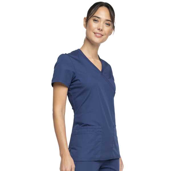 Bata médica para mujeres, 2 bolsillos, originales de ropa de trabajo Cherokee (4801)