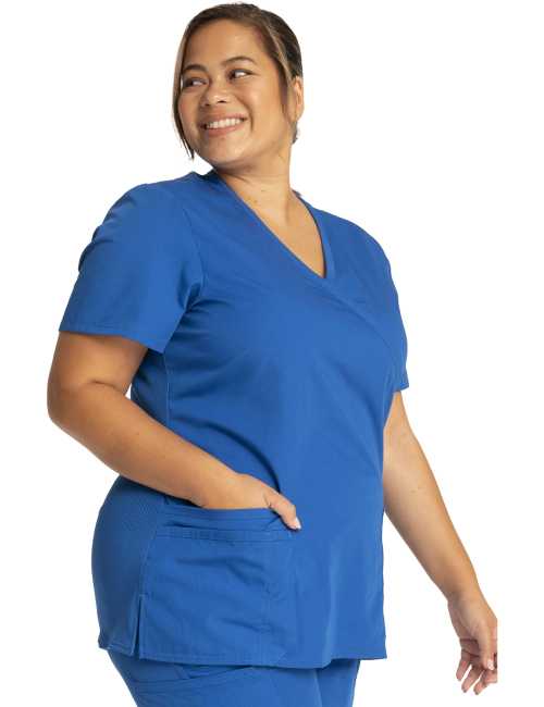 Blouse médicale femme cache coeur - Cherokee Workwear Originals (WWE650)