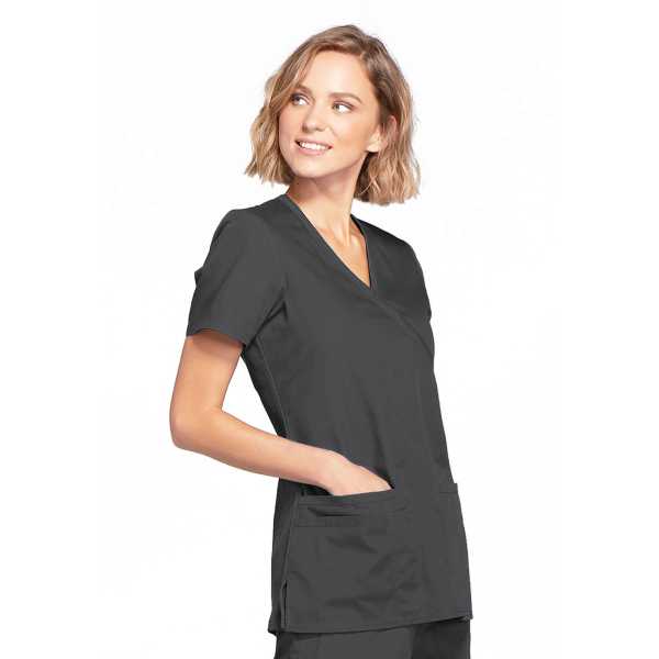 Women's Medical Gown, 2 pockets, Cherokee Workwear Originals (4801)