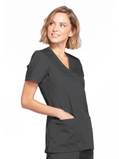 Blouse médicale femme cache coeur - Cherokee Workwear Originals (WWE650)