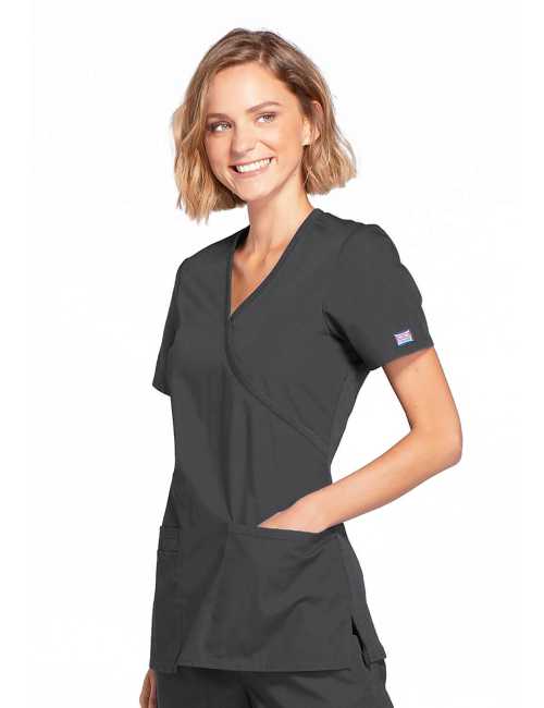Women's Medical Gown, 2 pockets, Cherokee Workwear Originals (4801)