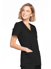 Blouse médicale femme cache coeur - Cherokee Workwear Originals (WWE650)