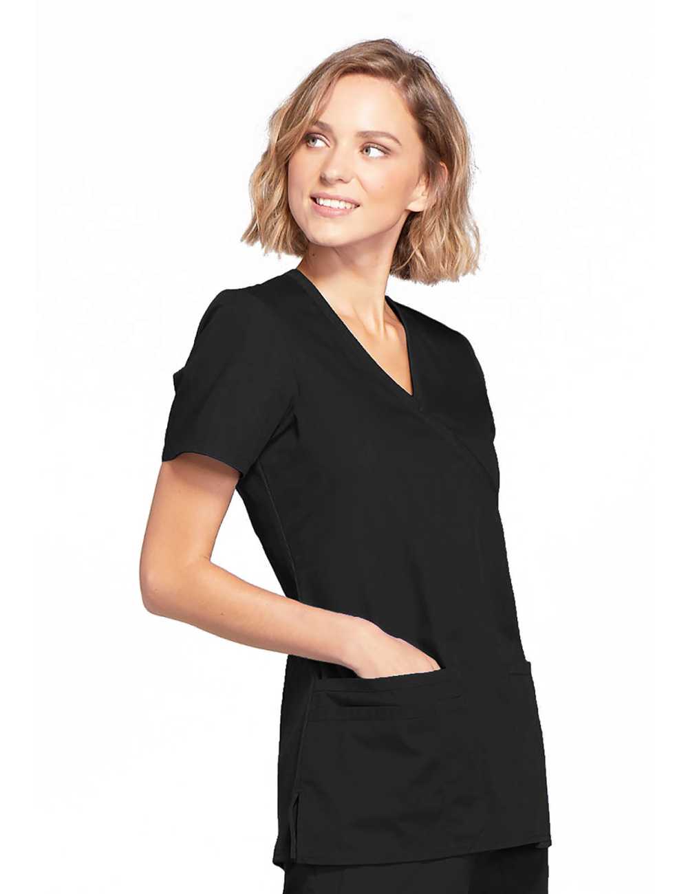 Women's Medical Gown, 2 pockets, Cherokee Workwear Originals (4801)