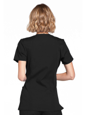 Blouse médicale femme cache coeur - Cherokee Workwear Originals (WWE650)