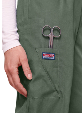 Unisex Elastic Medical Pants, Cherokee Workwear Originals (4200)