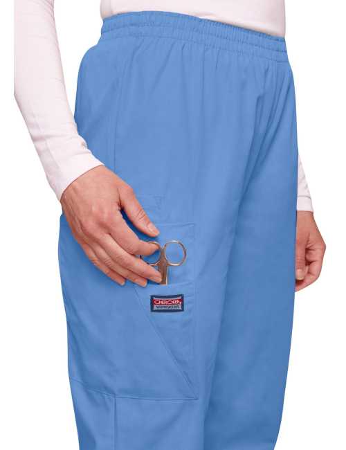 Unisex Elastic Medical Pants, Cherokee Workwear Originals (4200)