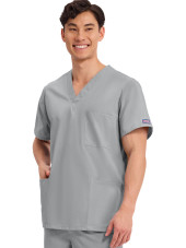 Bata médica para hombre, 3 bolsillos, Cherokee Workwear Originals (4876)