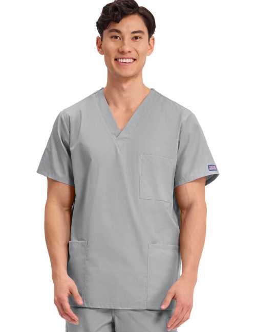 Bata médica para hombre, 3 bolsillos, Cherokee Workwear Originals (4876)