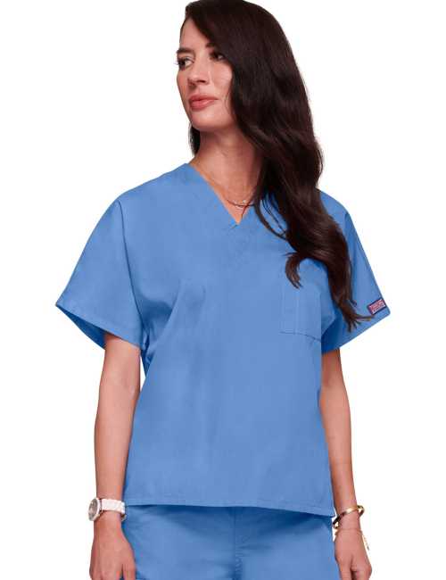 Bata médica para mujeres, 1 bolsillo, originales de ropa de trabajo Cherokee (4777)
