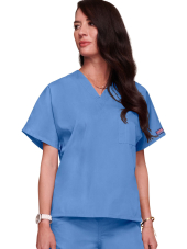 Bata médica para mujeres, 1 bolsillo, originales de ropa de trabajo Cherokee (4777)