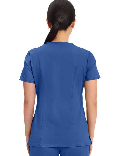 Blouse médicale femme cache cœur - Cherokee Revolution (WWE610)