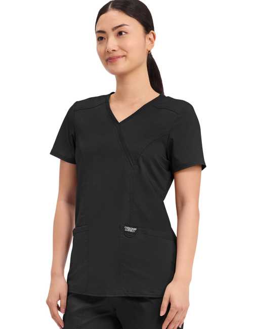 Blouse médicale femme cache cœur - Cherokee Revolution (WWE610)