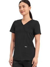 Blouse médicale femme cache cœur - Cherokee Revolution (WWE610)
