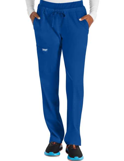 Woman Elastic Medical Pants, Cherokee, "Revolution" Collection (WWE105)