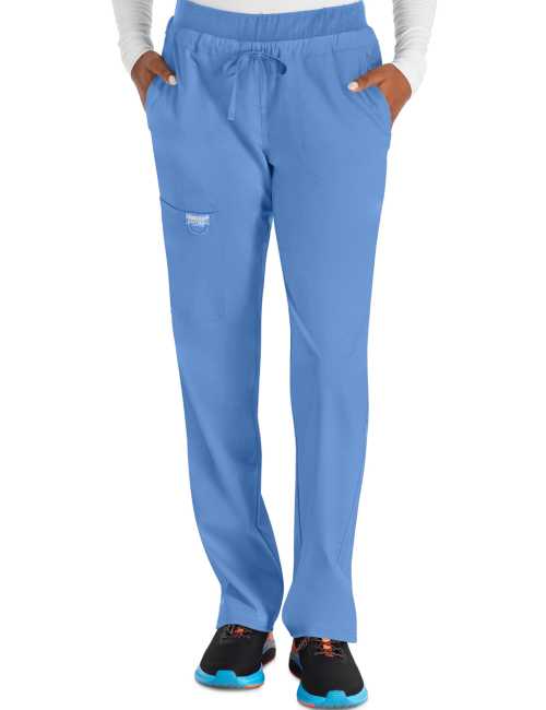 Pantalones médicos elásticos de mujer, Cherokee, Colección "Revolución" (WWE105)