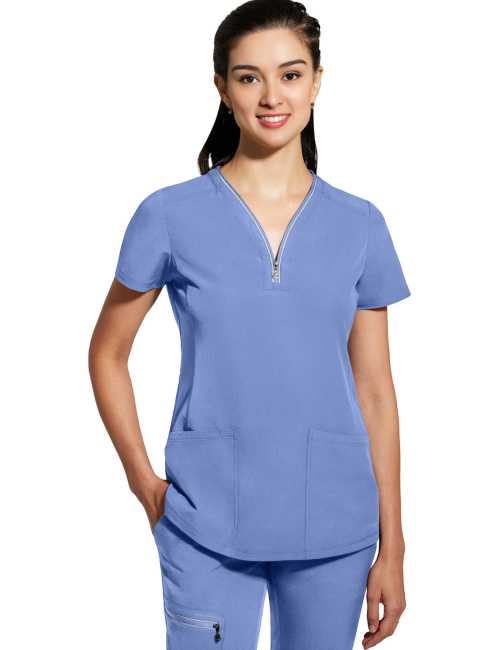 Women’s Medical Scrub Top "SONIA" - Healing Hands (HHE2274)