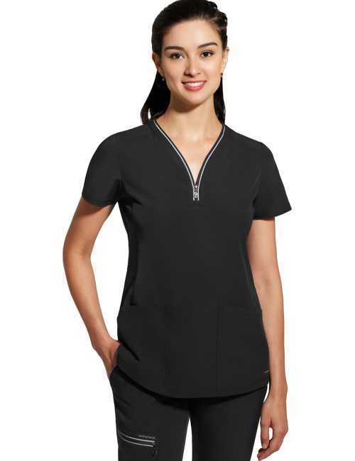 Women’s Medical Scrub Top "SONIA" - Healing Hands (HHE2274)