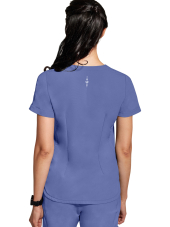 Blouse médicale femme col V "SKYLER" - Healing Hands (HHE2285)