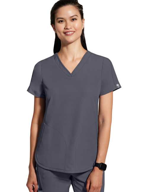 Blouse médicale femme col V "SKYLER" - Healing Hands (HHE2285)