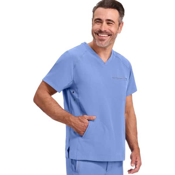 Blouse médicale homme col V "STEVEN" - Healing Hands (HHE2382)