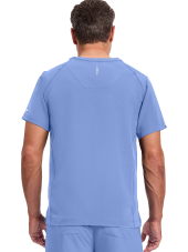 Blusa médica de hombre con cuello en V "STEVEN" - Healing Hands (HHE2382)