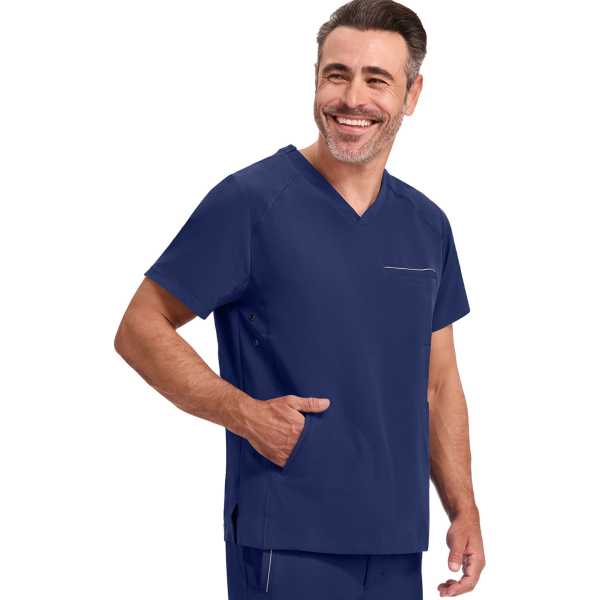 Blouse médicale homme col V "STEVEN" - Healing Hands (HHE2382)
