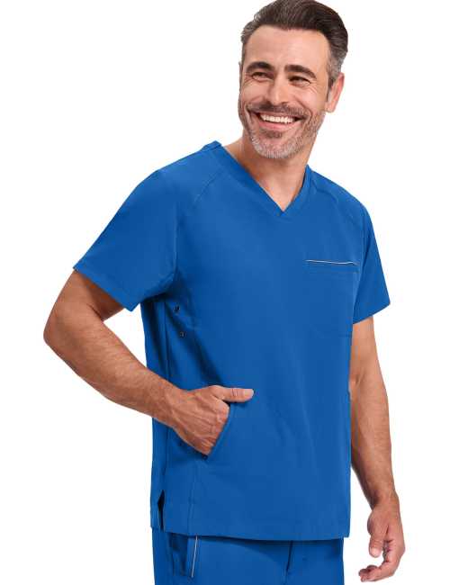 Blouse médicale homme col V "STEVEN" - Healing Hands (HHE2382)