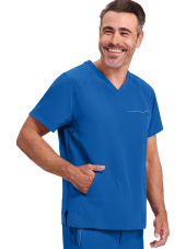Blouse médicale homme col V "STEVEN" - Healing Hands (HHE2382)