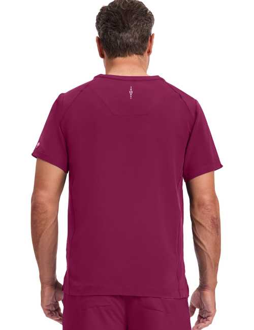 Blusa médica de hombre con cuello en V "STEVEN" - Healing Hands (HHE2382)