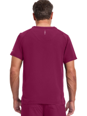 Blusa médica de hombre con cuello en V "STEVEN" - Healing Hands (HHE2382)