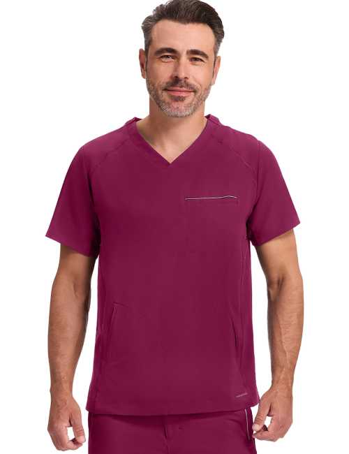 Blouse médicale homme col V "STEVEN" - Healing Hands (HHE2382)
