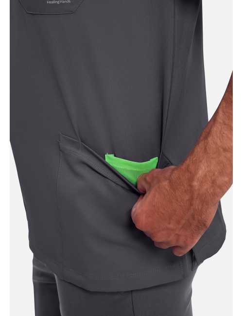 Bata médica para hombre de Mathew Healing Hands (2590)